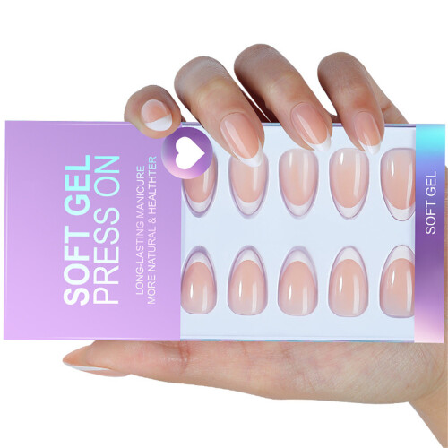 32 Stück künstliche Nägel mit langlebiger Farbe, bequeme