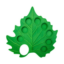 Green Leaf Shape Watercolor Palette Reusable Painting Tools Paint Palette Color Mixer Removable Mixing Tray