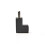 USB-A adaptér | USB 2.0 | USB-A samec | USB-A samice | 480 Mbps | Kulatý | Poniklovaný | PVC | Černá | Box 3