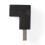 USB-A adaptér | USB 2.0 | USB-A samec | USB-A samice | 480 Mbps | Kulatý | Poniklovaný | PVC | Černá | Box 4
