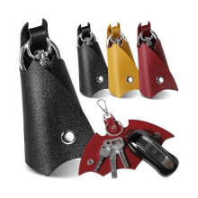 Sleutelhouder voor 30 autosleutels, draagbare sleutelhouder in de vorm van een vleermuis met haakje, unisex sleutelbeschermhoes. SLEUTELHANGER