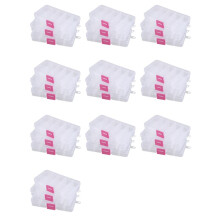 30pcs 10 Grid Electronic Component Parts Kits Plastic Storage Box Case
