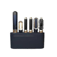 f Tp-5+1 Hot Air Styling Machine 5-In-1 Hair Dryer with Electric Curler Straight Hair Brush Set