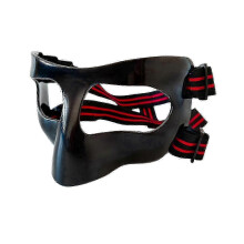 (C 18cmx10cm) w Nose Guards Face Shield Durable Football Facial Cover Sports Face Mask Basketball Mask For Kids Teenagers Karate Boxing Soccer