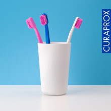 Curaprox Toothbrush Set CS 5460 - Pack of 3 Ultra Soft Manual Toothbrushes for A