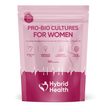 Hybrid Health Pro-Bio Cultures for Women - 2 Months Supply, 50 Billion CFU, 11 L