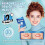 Teeth Whitening Strips for Sensitive Teeth: 42 Strips (21 Treatments) Profession 7