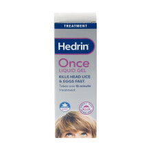 Hedrin Kills Headlice Liquid Gel, Fast and Effective Lice and Nit Treatment, Kil
