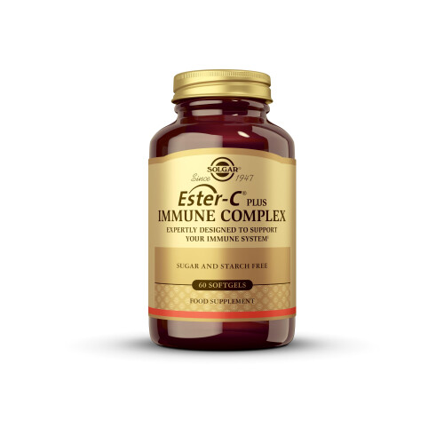 Solgar Solgar Ester-C Plus 1000 mg Immune Complex Softgels - Pack of 60 - Immune System