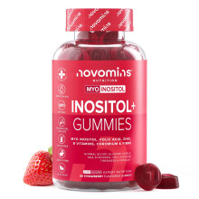 Inositol Gummies - PCOS Supplement with Myo-Inositol, Folic Acid, Zinc, Vitamin