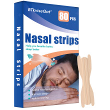 Nasal Strips 80 Pieces Nose Strips for Breathing, Relieve a Blocked Nose Due to