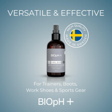 BIOpH+ Antifungal Shoe Spray, 250ml – Eliminates 99.9% of Fungal Nail & Athlete'