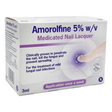 Fungal Nail Treatment 3ml | Amorolfine Nail Lacquer 5% for Nail Fungus | Once We