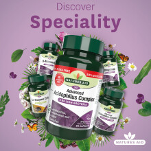 Natures Aid Acidophilus Complex 5 Billion Bacteria CFU – High Strength Supplemen