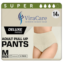 14 x Cream Incontinence Pants Women | Disposable Pant Women | Ladies Incontinenc