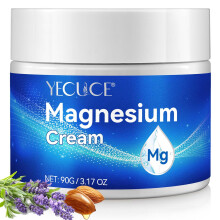 Magnesium Cream with Magnesium Chloride, Topical Magnesium Butter Balm for Muscl