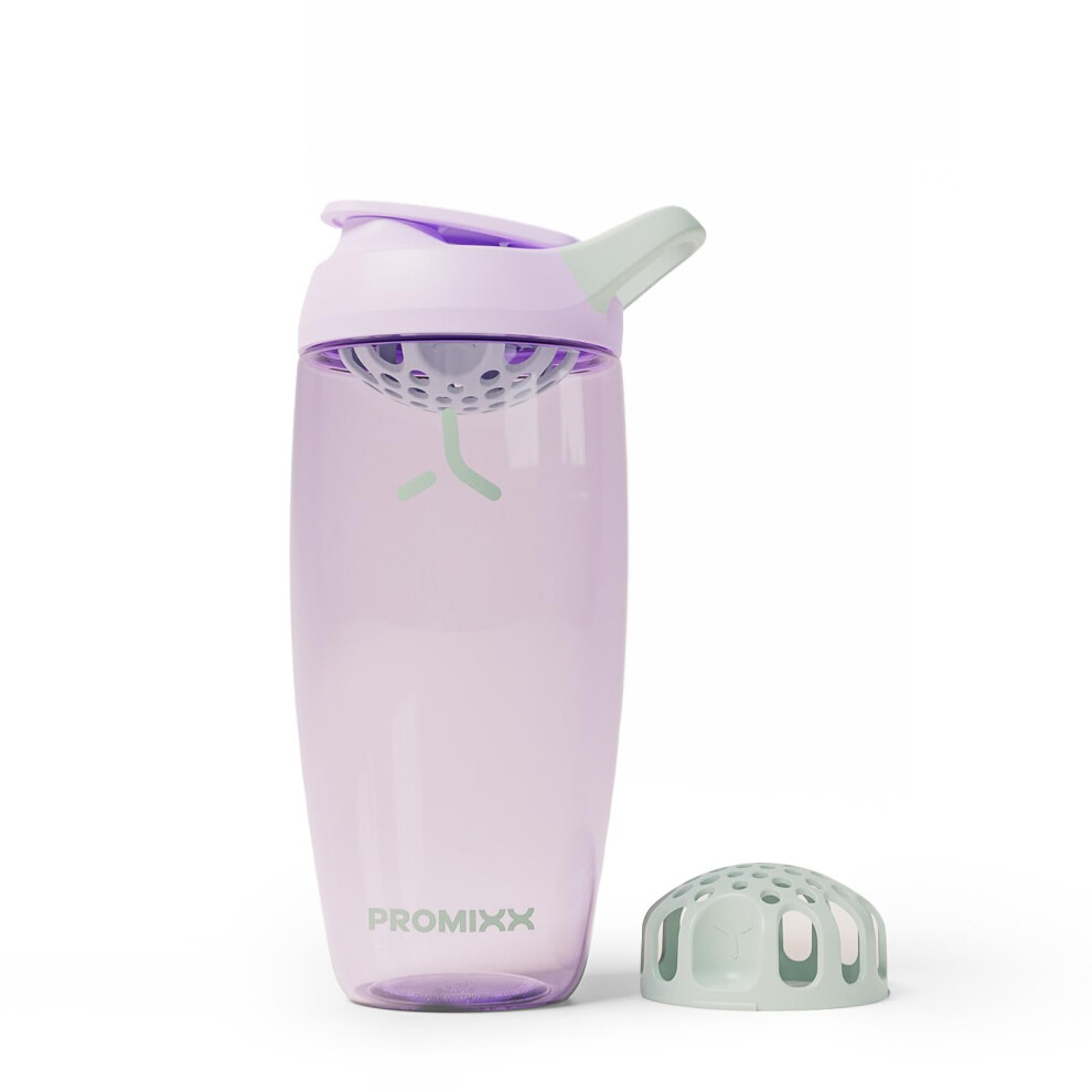 Promixx Pursuit Protein Shaker Bottle Â 760Ml Silent Snap-Fit Mixer For Lump-Fre