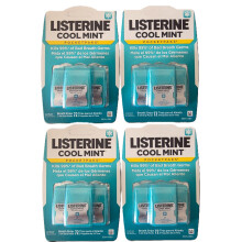 Listerine Cool Mint Pocketpak Breath Strip, (Pack of 12)