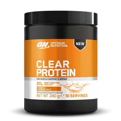 Optimum Nutrition Optimum Nutrition Clear Whey Isolate, 20g Whey Protein Isolate, Mango & Passion