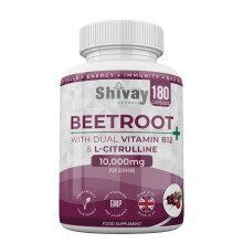 Beetroot Complex 10,000mg with Dual Vitamin B12, L-Citrulline, Black Pepper - 18
