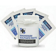 S+P PHENOL-FREE Magnesium Sulphate Paste 50g Bundle + 5 Waterproof Dressings – D