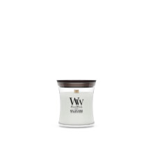 WoodWick Scented Candle with Crackling Wick | White Tea & Jasmine Mini Hourglass