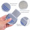 OBSCYON 6Pcs Lice Comb,Double Sided Nit Comb for Head Lice Treatment[including L 3