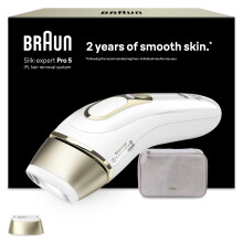 Braun IPL Silk·Expert Pro 5, At Home Laser Hair Removal, Permanent Hair Reductio