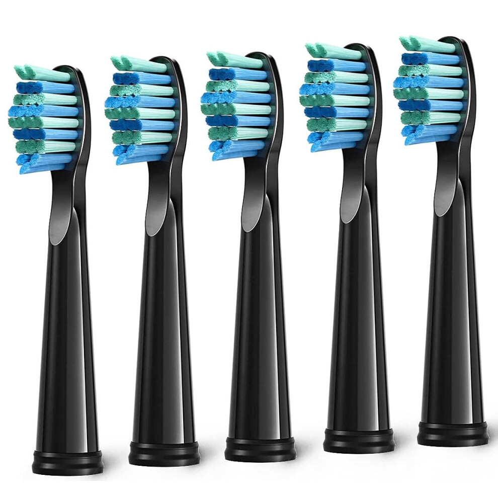 Teeteck 5Pcs Replacement Toothbrush Heads For Fairywill Seago D7/D8/Fw507/Fw508, Fw551