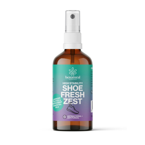 Benatural Essentials Antibacterial Colloidal Silver Shoe Fresh Deodoriser with L