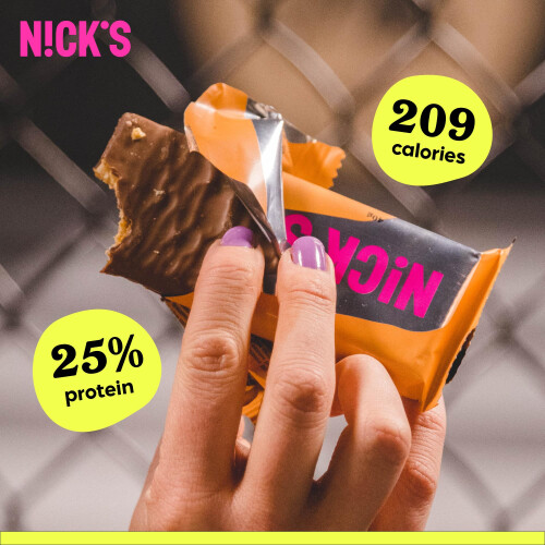 NICKS Protein Wafer Bars Orange | 25% Protein | 203 Calories | Low carb Biscuits 1