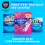 Tampax Pearl Plastic Tampons, Multipack, Light/Regular/Super Absorbency, Unscent 8