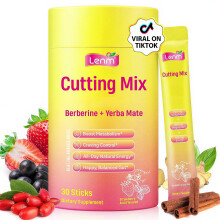 Cutting Drink Mix, Supports Satiety Signaling, Energy & Gut Health | Strawberry