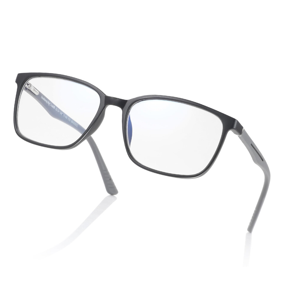 Zenottic Blue Light Glasses,Reading Glasses For Men Square Tr Frame Anti Glare S