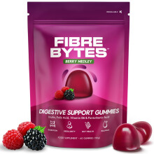 Fibre Bytes Fibre Gummies for GLP-1 Support – 3.5g Daily Fibre for Digestive Hea
