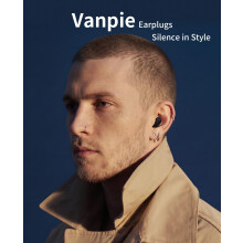 #1 2026 New Version VANPIE Ear Plugs for Sleep, 46DB Baby Silicone, Designed for