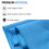 Eono Microfiber Towel, Ultra Absorbent, Quick Dry, Super Light and Compact 4
