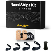 Magnetic Nose Strip with Storage Case, Magnetic Nasal Strips for Breathing (60 P
