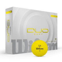 Wilson Duo Soft Golf Balls, Experience a Gentle Feel and Dynamic Energy, Speed B