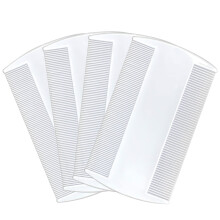 FTONOM5 4PCS Lice Comb for Lice Removal Head Lice Combs for Kids Durable Double