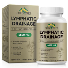 Lymphatic Drainage Supplements, Natural Herbal Blend for Immune and Fluid Health