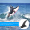 Zocipro 9 Inch Removable Universal Surfboard SUP Fin with Base, Detachable Cente 7