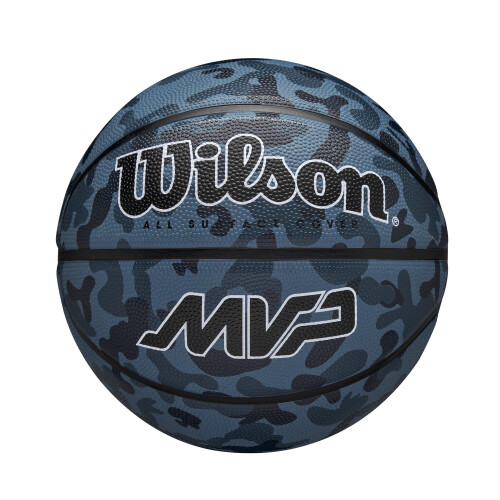 Wilson Wilson MVP CAMO Basketball, Made From Durable Rubber For All-Surface Performance