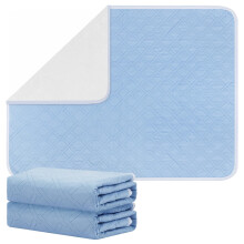 Fefod Washable Incontinence Bed Pad for Adults & Children, 2Pack Reusable Bed Pa