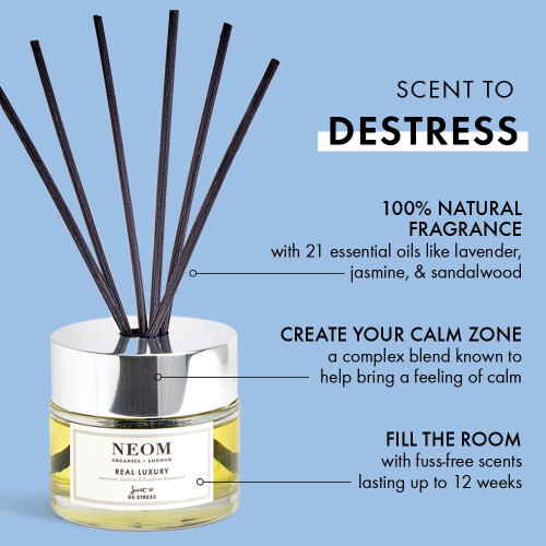 Neom  NEOM Organics London – Real Luxury Reed Diffuser, 100ml - Relaxing Scent 1