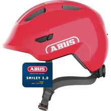ABUS Smiley 3.0 children's helmet - bike helmet with a low fit, child-friendly d