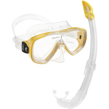 Cressi Onda Mare Mask & Snorkel Set - Yellow