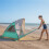 Wolfwise Beach Tent Sun Shelter with Extendable Floor for Privacy, Portable Beac 8