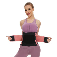 SIHOHAN Waist Trainer Belt Back Brace Cincher Trimmer Waist Trainer Women Body Shaper Sports SlimmingBand with Dual Adjustable Belly for Fitness Worko