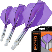 Unicorn Forge Integrated Dart Flights & Shafts - Long Length for Enhanced Flight